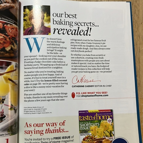 Taste of Home Baking Favorites Special Edition 2012 - Picture 2 of 5